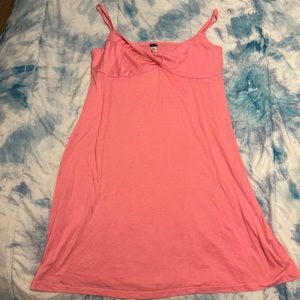 Large pink Victoria’s secret slip dress